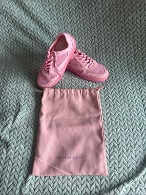 Stuart Weitzman Bubblegum Pink Women's Sneaker Trainers